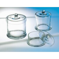 Watteglas mit Überfalldeckel