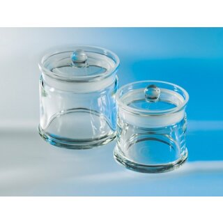Watteglas eingeschliffener Deckel