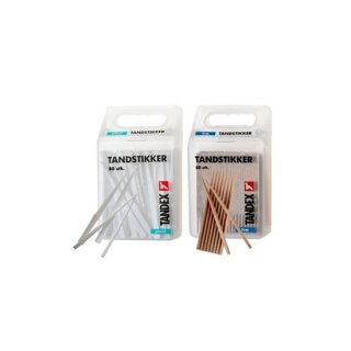 Zahnstocher Birke dreieckig 80St