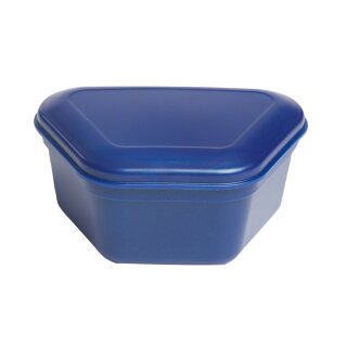 Prothesen-Box dunkelblau 12St