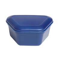 Prothesen-Box dunkelblau 12St