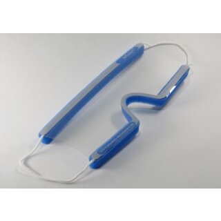 Schutzbrille Pat. Isiluxx blau klar 40St