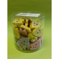 Spielzeug Radiergummi Zahn sortiert 72St