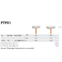 Prophy Twist Polisher PTP01/100  100St
