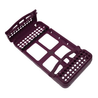 Steri Cassette flach pflaume St