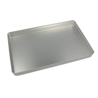 Norm-Tray Boden Alu ungelocht silber St