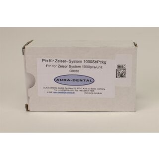 Pin f. Zeiser 1000St