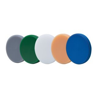 CAD CAM Wachsblank 14mm blau hart   St