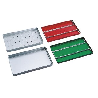 Norm-Tray Boden ungelocht grün St