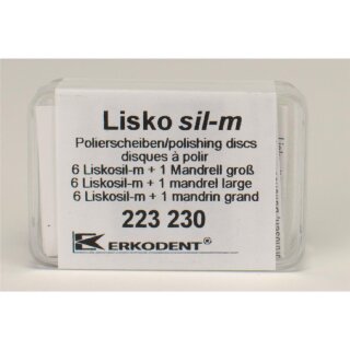 LiskoSil-m Scheiben + Mandrell   6St