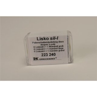 LiskoSil-l Scheiben + Mandrell   6St