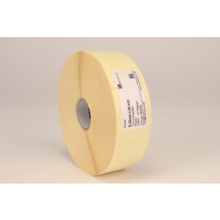 TTR-Etiketten 32x25mm f. ElmiPrint Rolle
