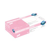 Nitril Pink Pearl Gr. M  10x100St