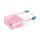Nitril Pink Pearl Gr. M  10x100St