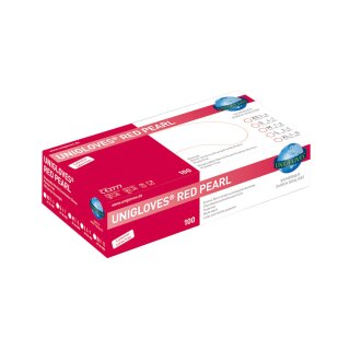Nitril Red Pearl Gr. L 100St