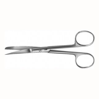 Schere chirurg. gebogen SP/ST 145mm St
