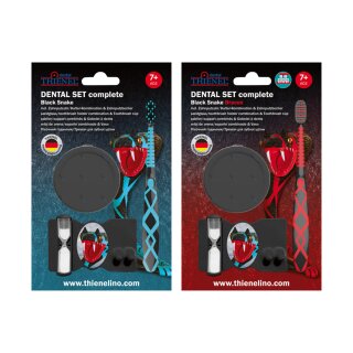 Dental-Set kpl. 7+ Black Snake       St