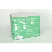 Schutzbrille Pat. Isiluxx rot getö. 40St