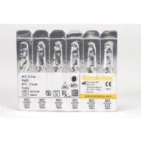 NiTi-S File #15 21mm 6pcs