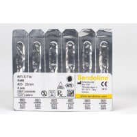 NiTi-S File #25 25mm 6pcs