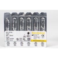 NiTi-S File #50 25mm 6pcs