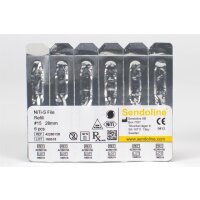 NiTi-S File #15 28mm 6pcs