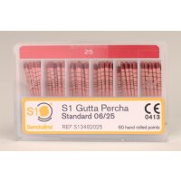 S1 Gutta Percha Standard 06/25  60St