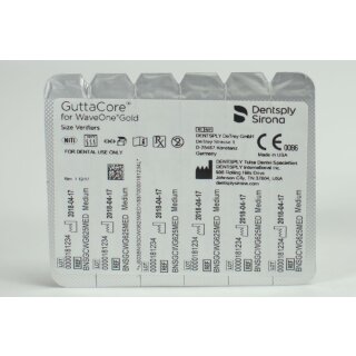 GuttaCore f. WOne Gold Verif. med.  6St