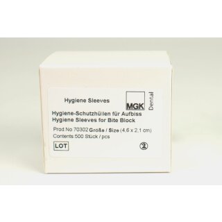 Hygieneschutzhüllen MGK 5,1x2,1cm  500St