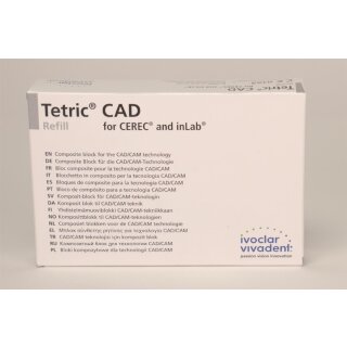 Tetric CAD CEREC/inLab MT A3,5 C14 5St