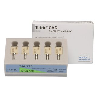 Tetric CAD CEREC/inLab MT A3,5 C14 5St