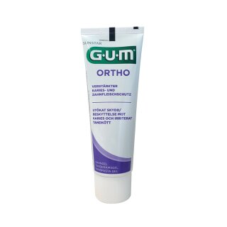 GUM ORTHO Zahngel 6x75ml
