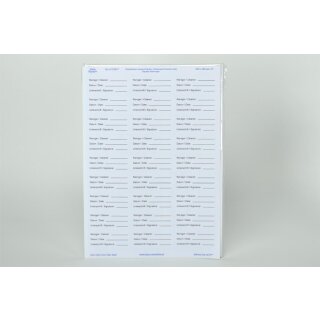 Etikettenbogen 63,5x29,6mm   27St