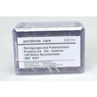 ProphyLine Bürsten medium lila  100St