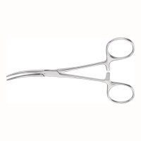 Arterienklemme Pean gebogen 140mm St