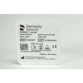 Guide Sleeve Astra Tech EV WD/XiVE WD St