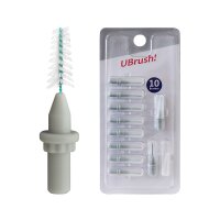 UBrush Bürsten grau 1,2mm konisch  10St