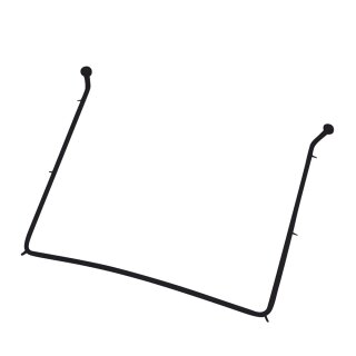 KD-Rahmen TriColor Erwachsene schw. St