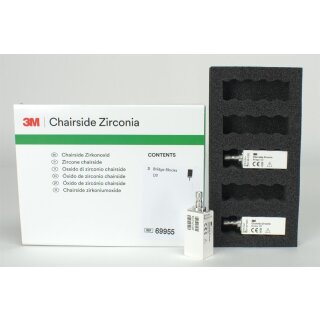 Chairside Zirkoniumoxid 39MM-D2  3St