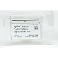 HyFlex CM+EDM Papiersp. 40/.04 100St
