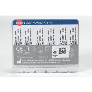 VDW Rotate Feilen 25.06 25mm 6St