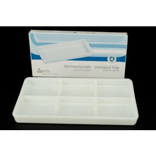 Normenschale Opalglas 200x100x22mm St