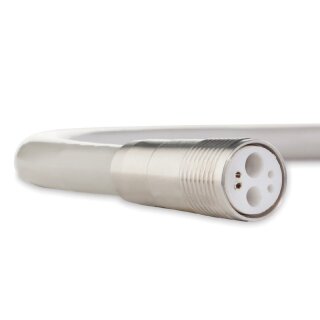 Schlauch 4-Loch Anschluss mit Licht und offenem Ende Länge: 1,9 m, Frabe: Braun