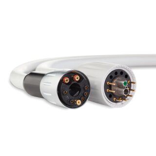 Schlauch für Elektromotoren KaVo K700 Serie mit Wasserregulierung, 400° drehbarer Swivel-Anschluss  - für KaVo Einheiten E50 E70 E80 - nicht passend für: E50T/E70T/E80T - Länge: 1,35 m - Farbe: Mittelgrau RAL 7035