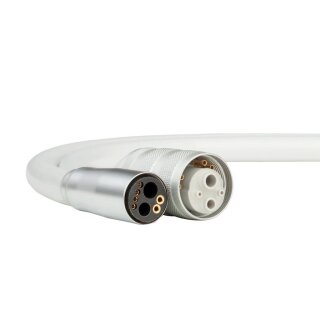 Schlauch für BienAir MC3 Elektromotoren für Planmeca Einheiten 82 Ohm, 400° Swivel Anschluss - Länge: 1 m - Farbe: Leichtgrau RAL 9002