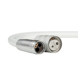 Schlauch für BienAir MC3 und NSK  TiMax M40 Elektromotoren und Turbinenhandstücke, für Planmeca Einheiten 82 Ohm - Länge: 0,90 m - Farbe: Leichtgrau RAL 9002