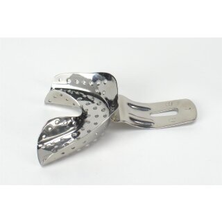 Abdrucklöffel BU Fig. 1 perforiert St