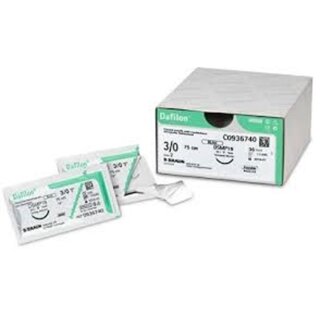 Dafilon blau 4/0 DS16 45cm 3Dtz