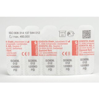 Diamant FG SG 838.012  5St