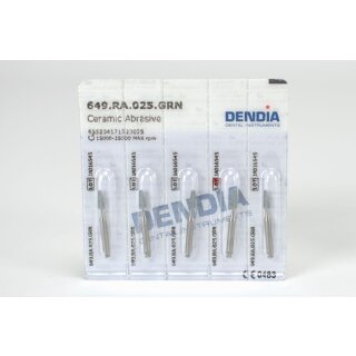 Schleifkörper grün 649.RA.025  5St